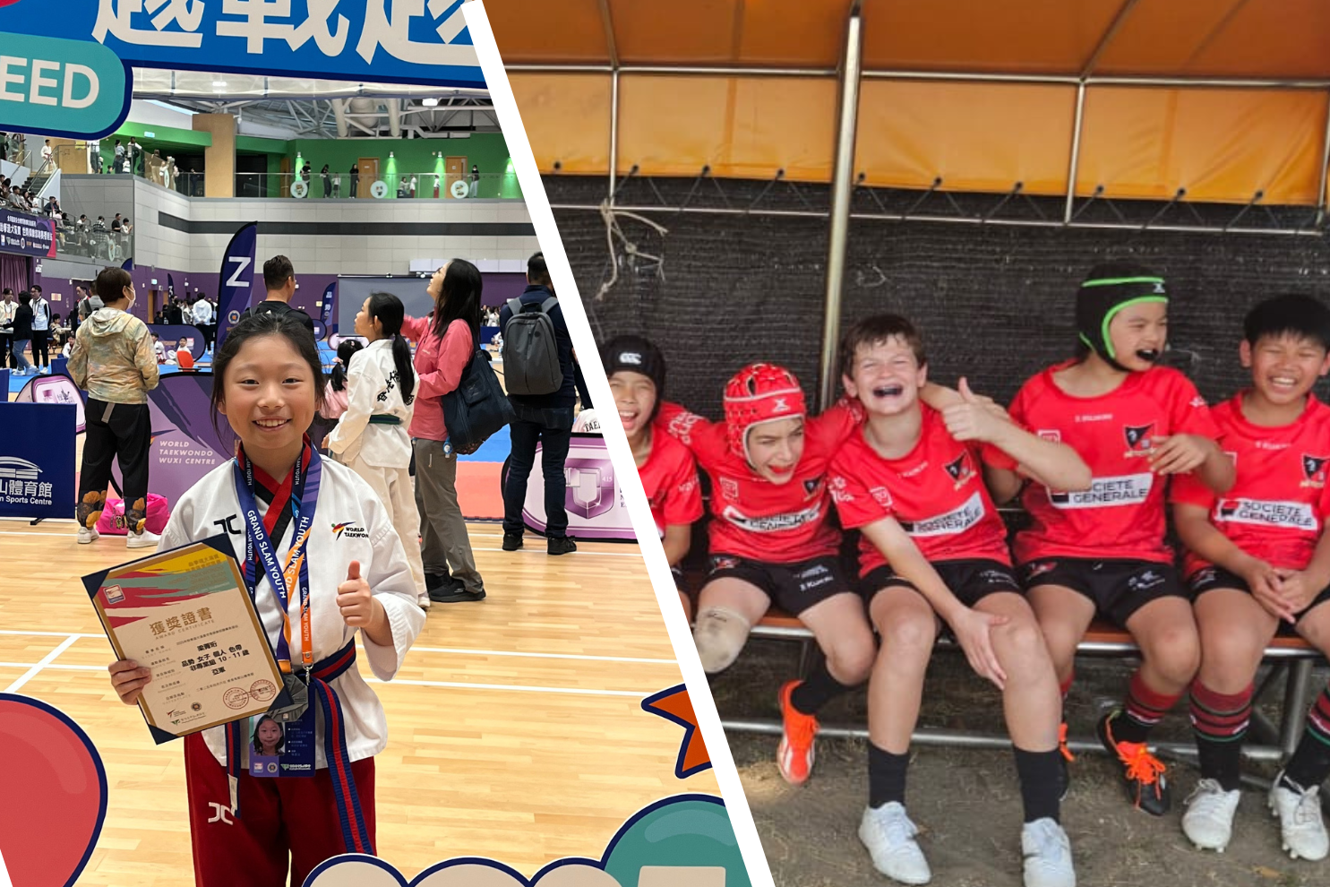 祝贺我校体育英才：Fo 和 Caitlin 闪耀国际体育舞台！